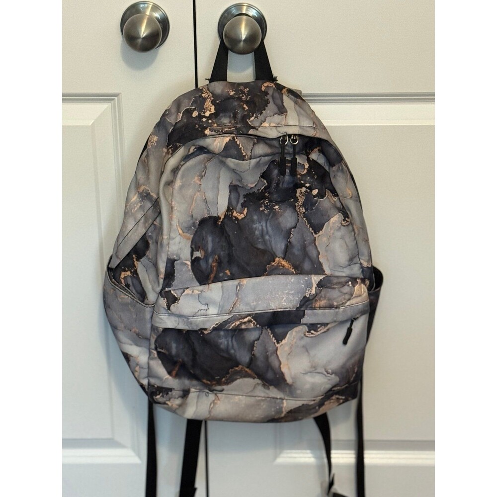FUIWTTR Backpack, Marble Design, Girl’s Accessories/Travel/Carryall Bag